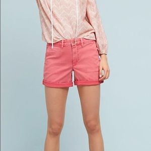 Anthropologie Relaxed Chino Shorts  Size 26 NWT